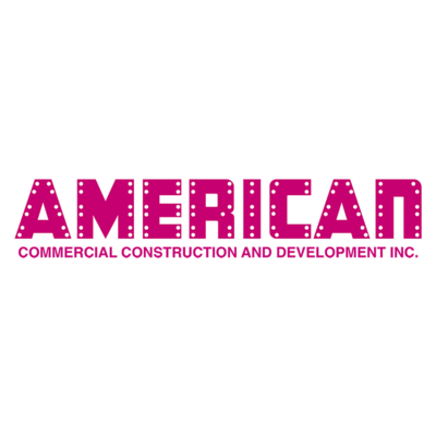 american commercial construction and development logo