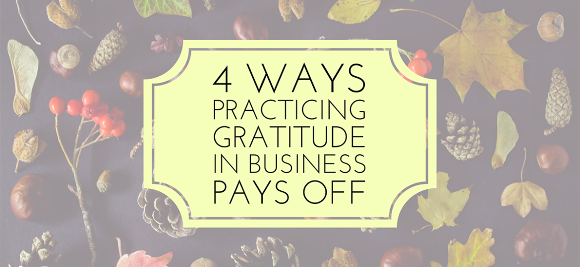 gratitude in business
